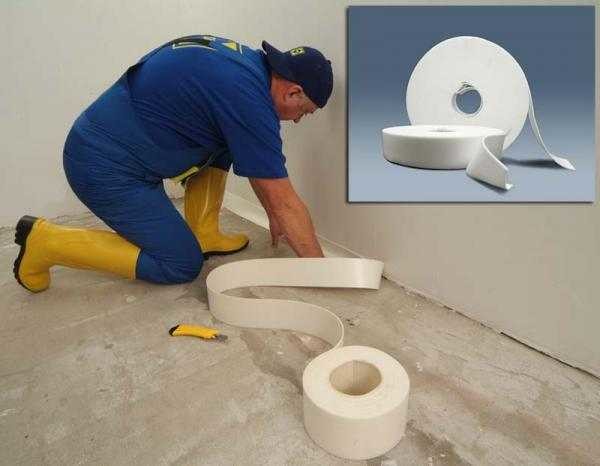 The damper tape can be glued to double-sided tape, after drying, trim the protruding edge or remove it, and fill the gap with an elastic sealant