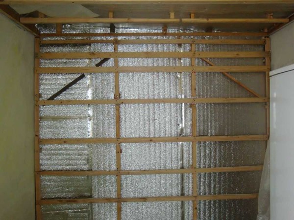 Frame for plasterboard made of timber
