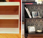 Magic transformation of an old boring shelf