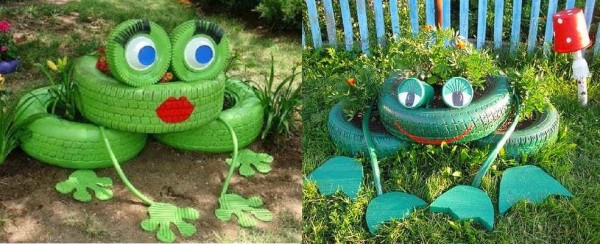 Tire frog
