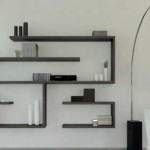 Contrasting color makes this shelf in the spotlight