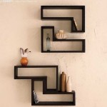 Another option for square shelves. Two identical kits arranged differently