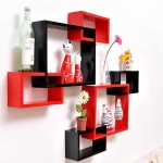 Another option from different rectangles and squares, and even painted in bright contrasting colors. You will not pass by