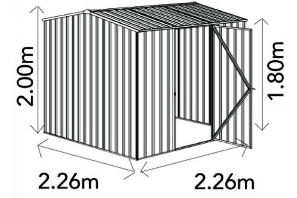 Square Barn - Dimensions
