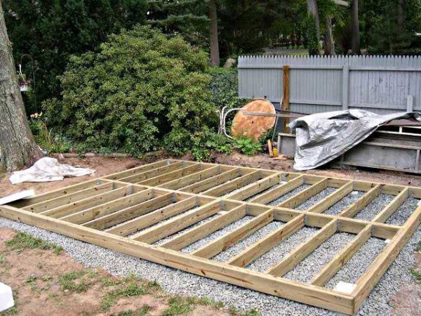 Barn without foundation