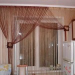 Two different shades, some hang freely, others are matched