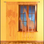 A kind of thread curtains - noodles