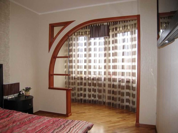 One of the semi-arch options in the interior