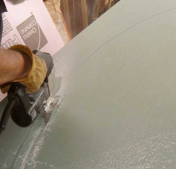 First, we also cut out the sidewalls