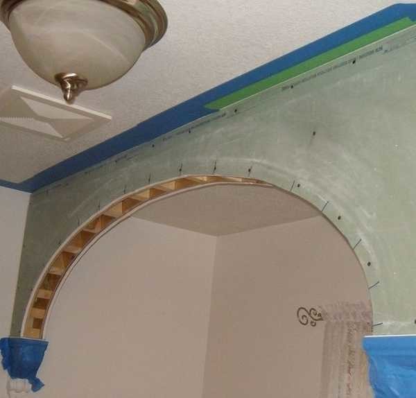 Insert wooden blocks cut along the width of the opening