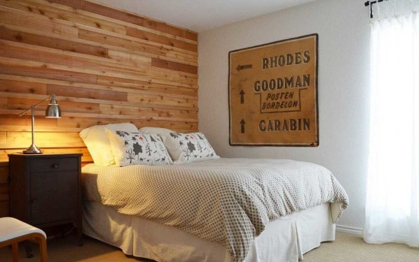 Lining is also used when creating interiors in a modern style.