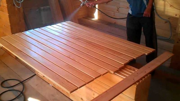 Paint each lining board separately