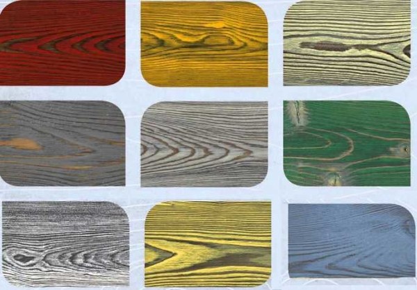 Brushed lining in two colors is an excellent choice for decorating walls
