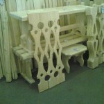 Carved fence slats - beauty