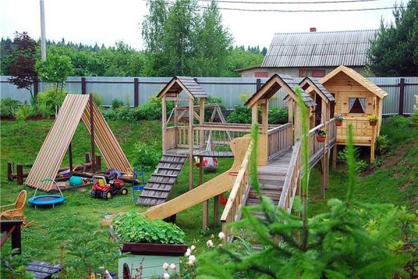 Lawn grass is ideal for small children.