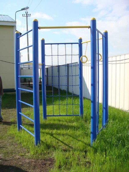 Another option for a sports corner for the yard or summer cottage