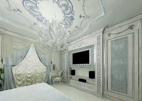 Draperies are good in spacious rooms