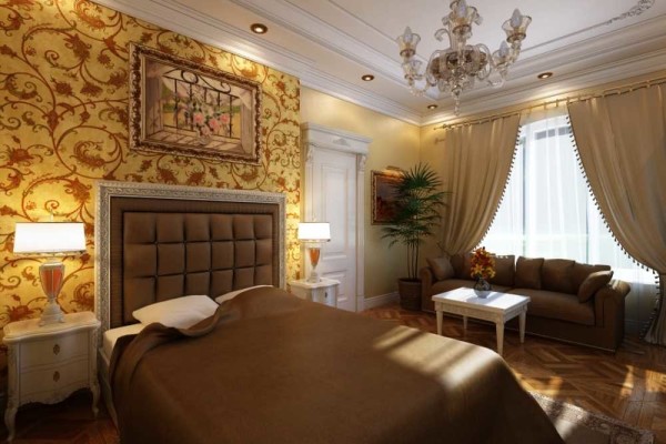 One of the hallmarks of the classic style is stucco
