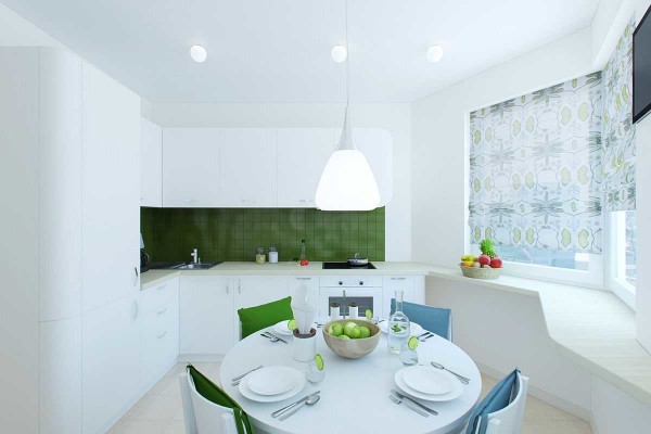Kitchen in a two-room apartment