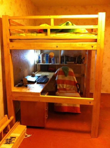 Bunk bed: you can do it yourself