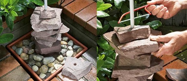 We fold the fountain