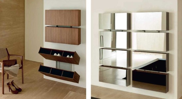 These are mini dressers on the wall