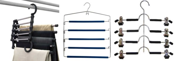 Budget hangers for trousers and skirts