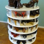 Rotary round pedestal. Well used corner space