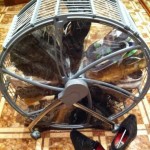Shoe storage wheel
