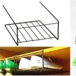 Devices for compact storage of shoes