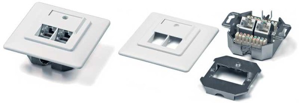 Computer socket RJ45 internal