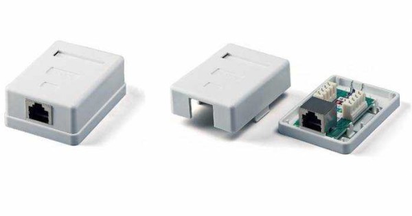 Outdoor RJ-45 Computer Socket - Wall Mount