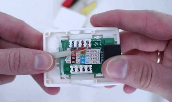 Connecting a 4-wire wall outlet