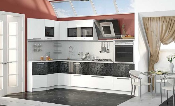 It is better to make the side surfaces of the outer cabinets multifaceted or rounded