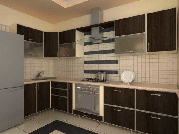 Chipboard in aluminum frame