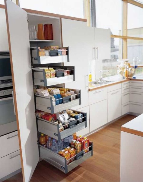 Drawers are much more convenient