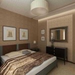 Another way to shift the focus away from the bed is to make some area lighter.