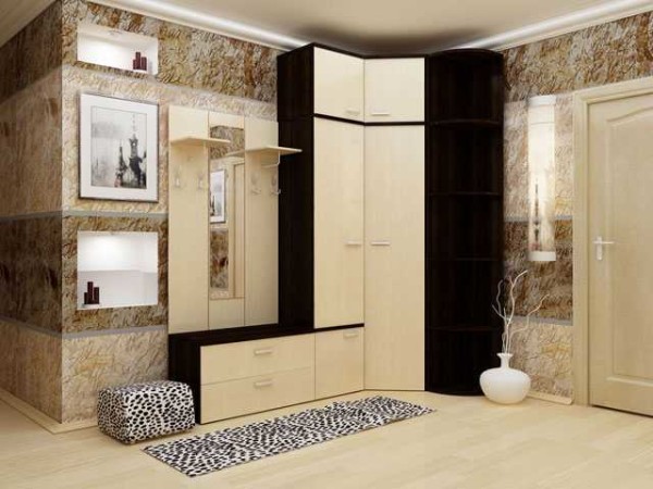Positioning the changing area as close to the door as possible is the right solution