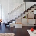 Drawers and simple shelves with doors - many things can be placed