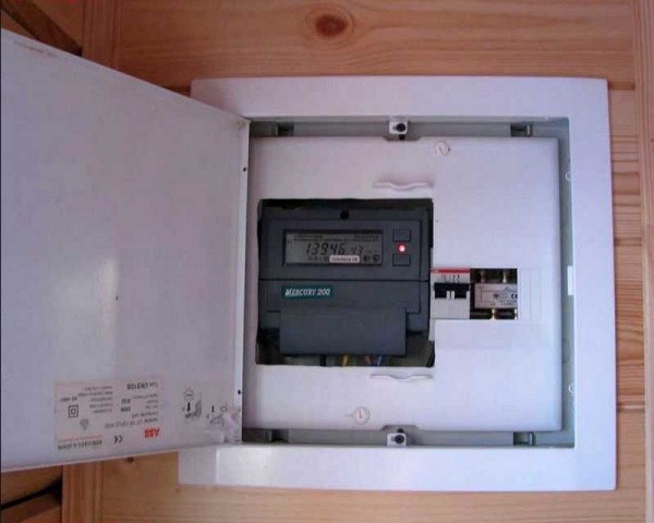 One of the variants of the housing for the meter