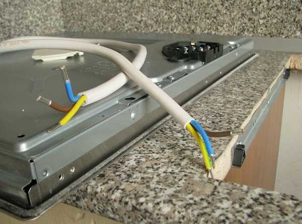 We figure out how to connect the hob