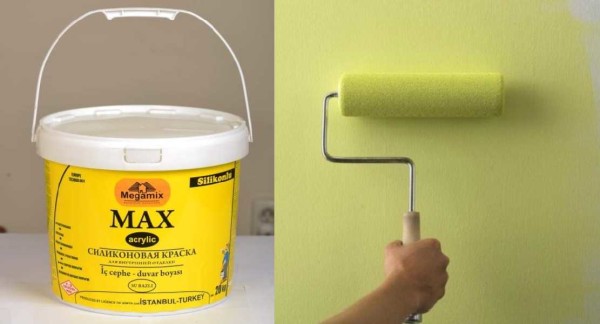 Water based silicone paint - excellent quality coating