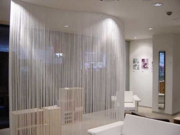A waterfall of filaments creates a translucent veil