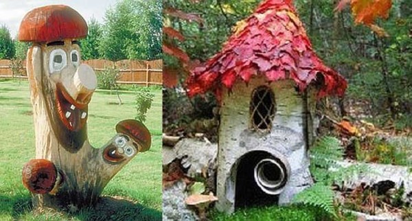 Hemp garden decoration