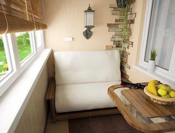 Small balcony design