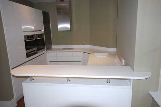 Attaching the worktop to the cabinet is easy and simple