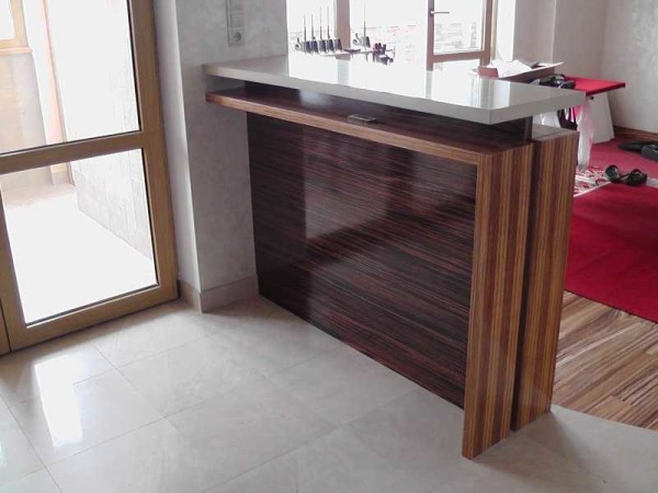 Bar stock option - table