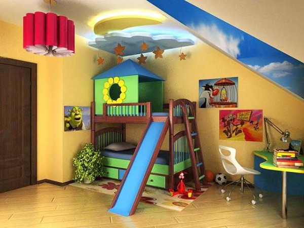 When the child is alone, and you want a bunk bed ...