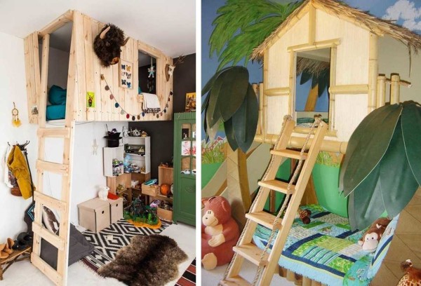 Interesting ideas for decorating a boys' room
