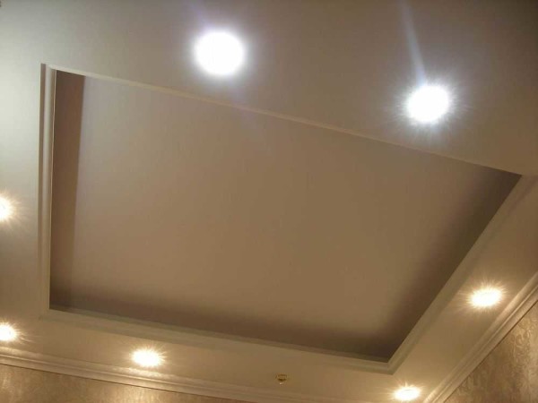 Plasterboard ceiling